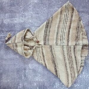 Vintage Handmade Wool Hood PONCHO  UNISEX